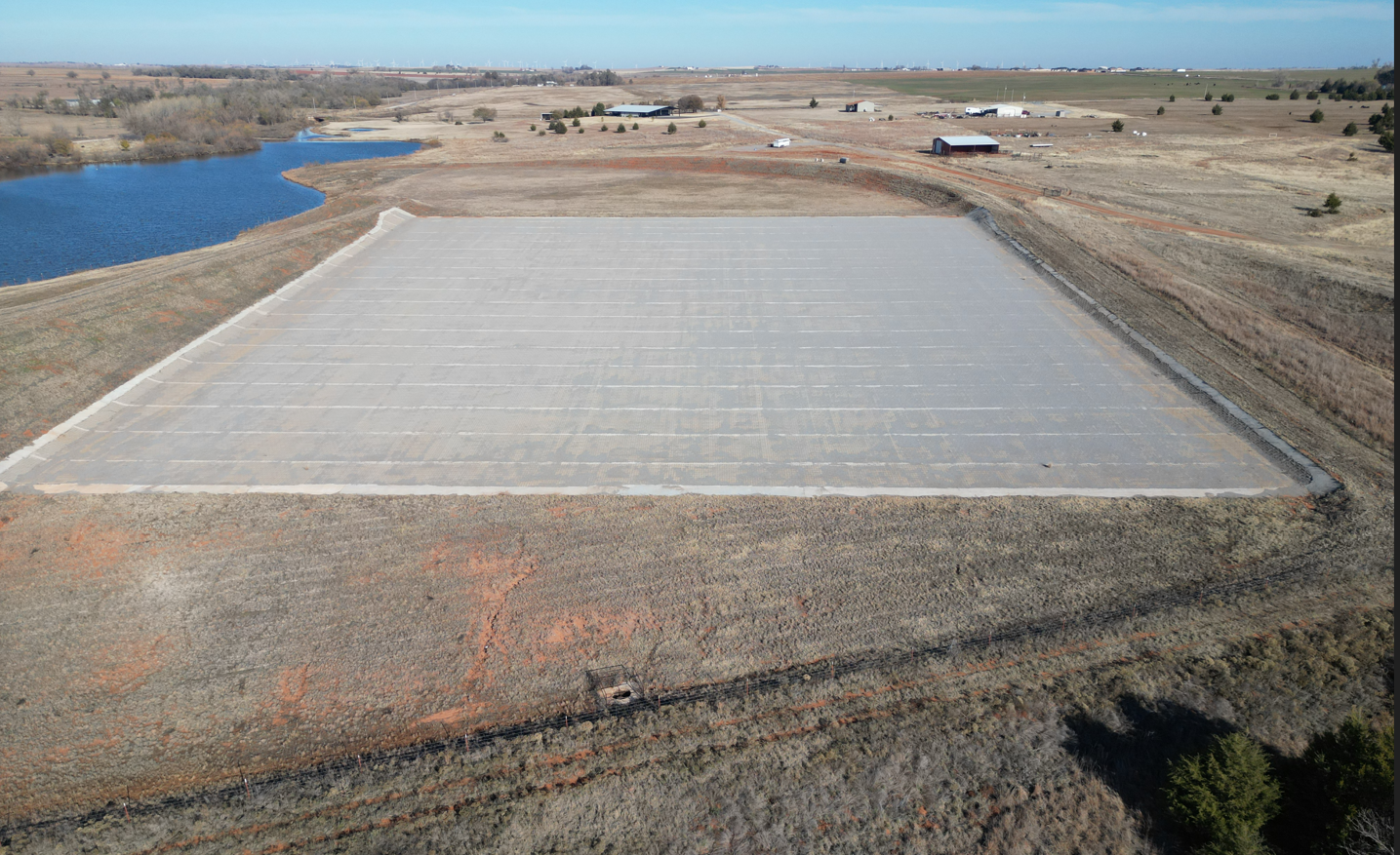 Upper Elk Creek Watershed FRS No. 23D supporting project view 2