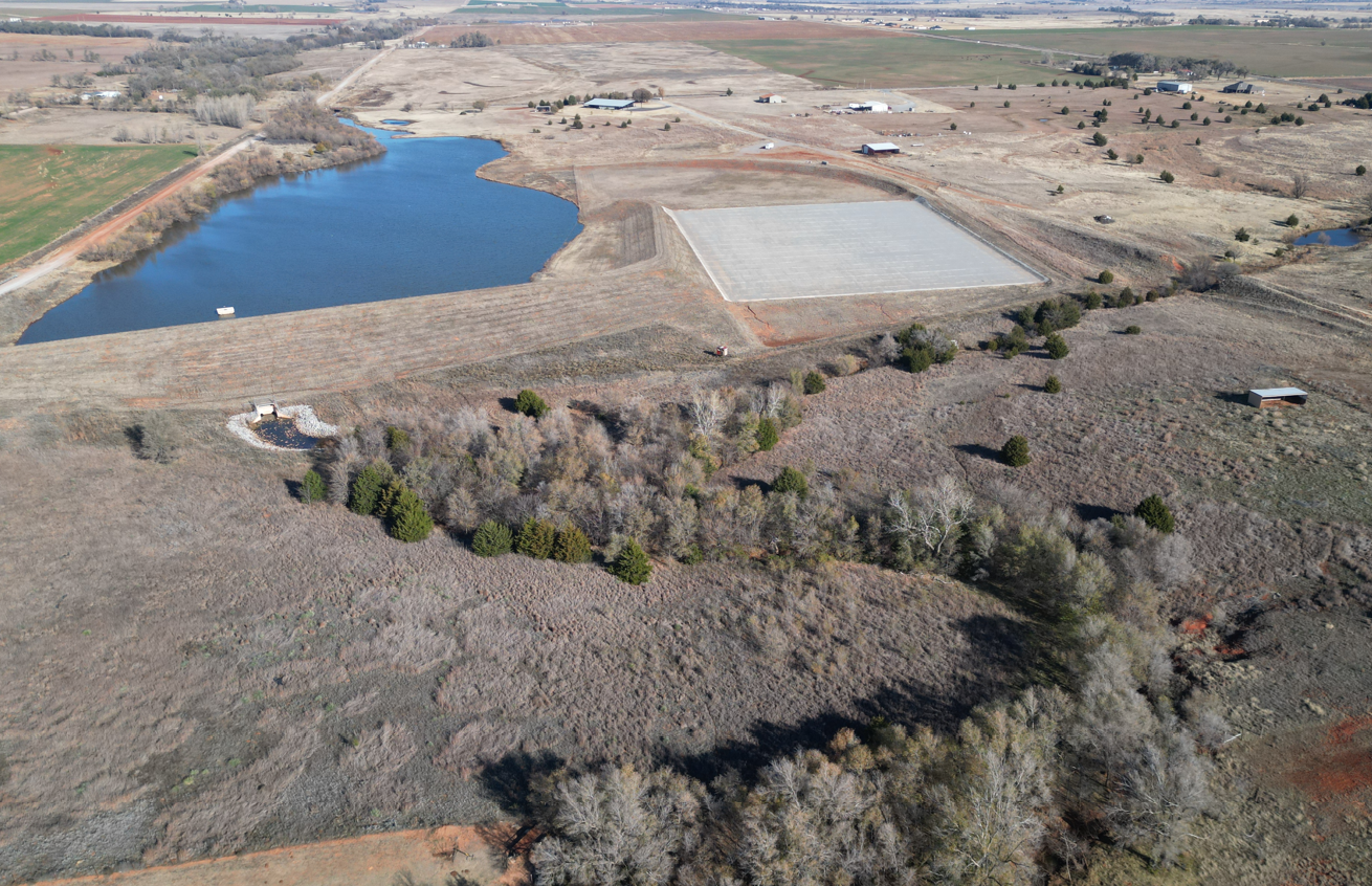 Upper Elk Creek Watershed FRS No. 23D supporting project view 3